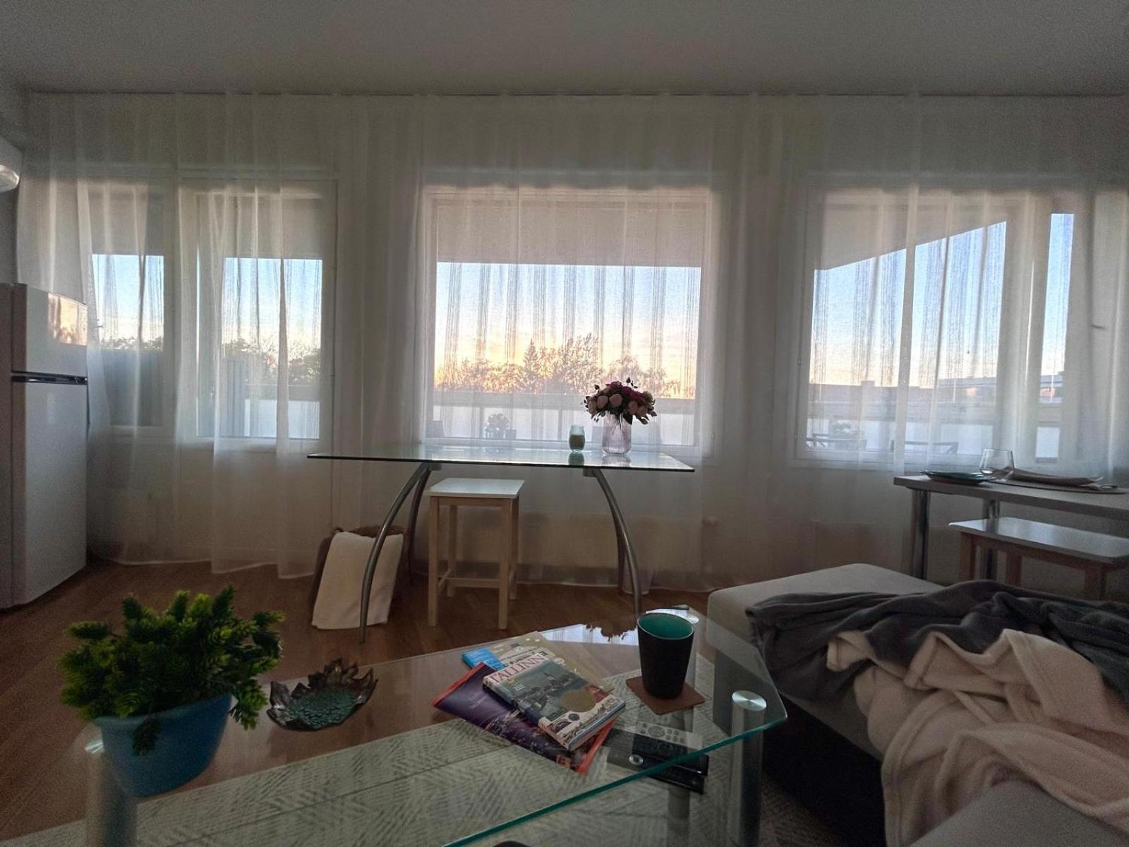 Stella'S Apartment - City Center - Free Secure Parking - Big Sun Terrace - Air Conditioning - Wifi - Tram To The Tallinn Bus Station And Old Town Zewnętrze zdjęcie